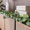 12 Pack Eucalyptus Garland,Artificial Eucalyptus Leaves Table Greenery Garland Wreath Vines for Wedding Party Table Fireplace Bedroom Wall Room Decor